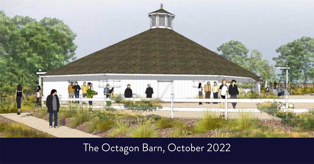 Octagon Barn, October 2022