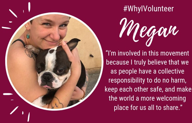Megan, a Lumina Volunteer share's a quote about her experience.